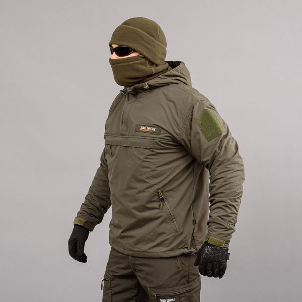 Анорак "TRAVEL DEFENCE" OLIVE (Таслан + Микрофлис) 00008000L0000000 фото