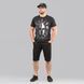 Футболка з принтом "SPARTANS" BLACK (Бавовна) 0026003XL0000000 фото 6
