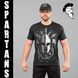 Футболка з принтом "SPARTANS" BLACK (Бавовна) 0026003XL0000000 фото 1