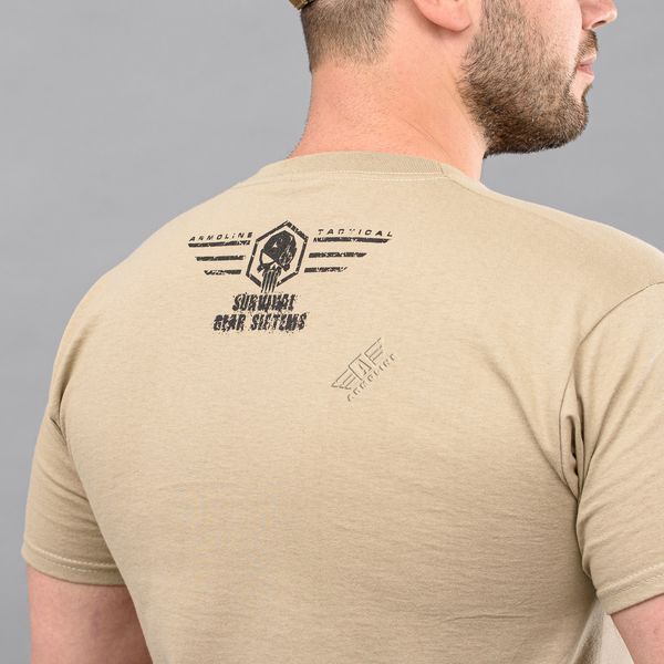 T-shirt "SPARTANS" KHAKI (Cotton) 00261000S0000000 photo