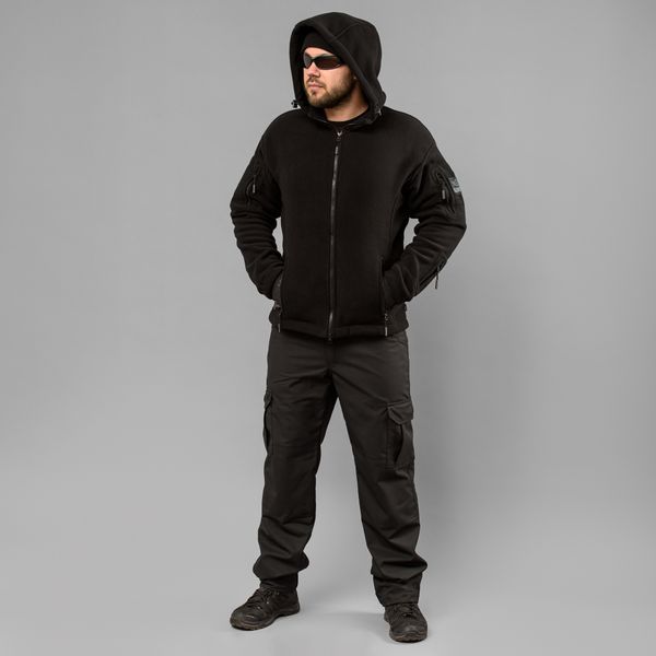 Bluza taktyczna "ULTIMATUM" BLACK (Polar)