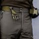 Insulated pants with belt "TRAVEL DEFENCE" OLIVE (Taslan + Microfleece) 00324000S0000000 photo 9