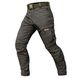 Insulated pants with belt "TRAVEL DEFENCE" OLIVE (Taslan + Microfleece) 00324000S0000000 photo 1