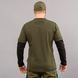 T-shirt with sleeves "BLACK WATER" OLIVE (Knitwear) 0028400XL0000000 photo 3