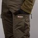 Insulated pants with belt "TRAVEL DEFENCE" DARK OLIVE (Taslan + Microfleece) 00321000L0000000 photo 8