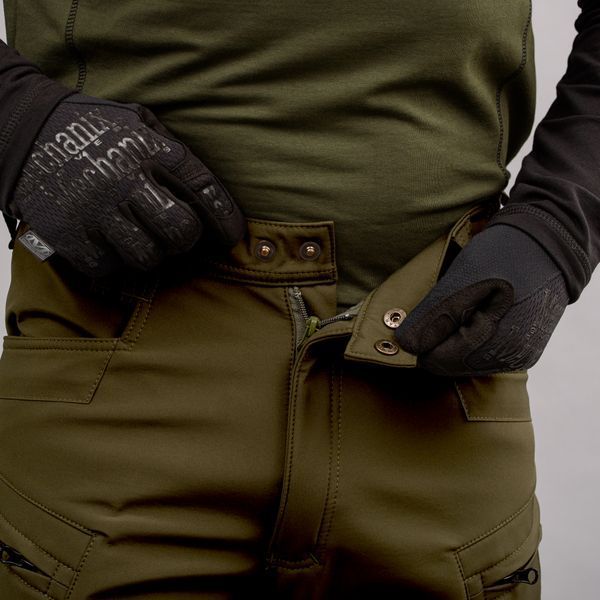 Штани "URBAN SCOUT" DARK OLIVE (SoftShell) 00334000M0000000 фото