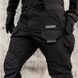 Tactical pants "ANTITERROR II" BLACK (Rip-Stop Stretch + Membrane) 00337000SREGULAR photo 6