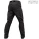 Tactical pants "ANTITERROR II" BLACK (Rip-Stop Stretch + Membrane) 00337000SREGULAR photo 3