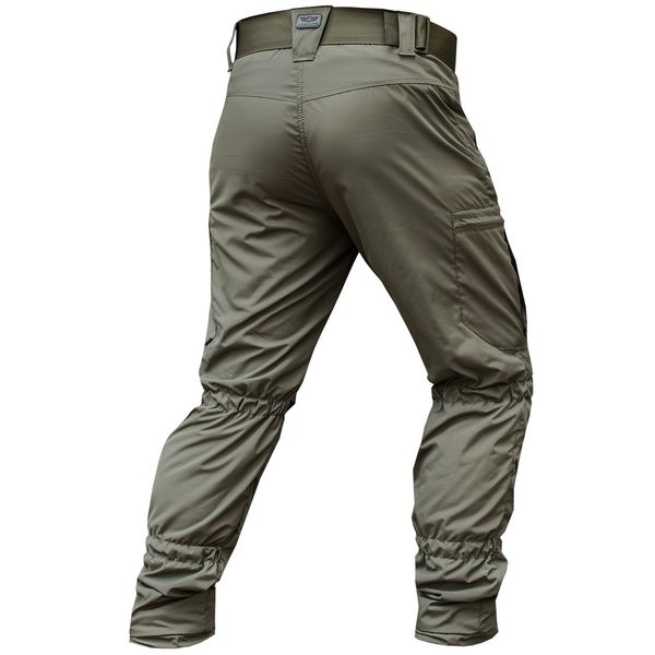 Insulated pants with belt "TRAVEL DEFENCE" LIGHT OLIVE (Boston + Microfleece) 00322000S0000000 photo