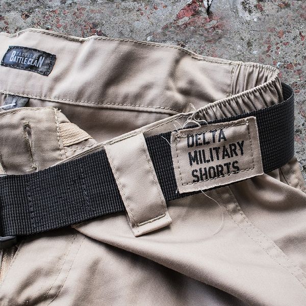 Military shorts with belt "DELTA" BEIGE(Twill) 00311000S0000000 photo