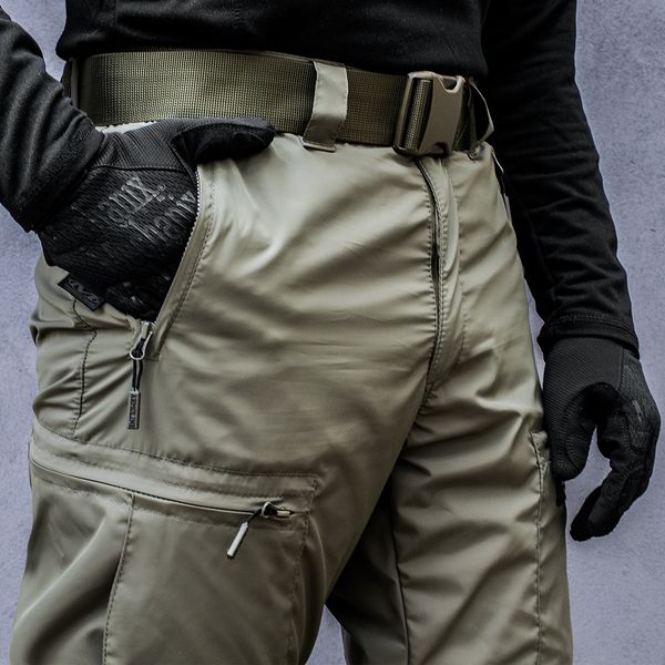 Insulated pants with belt "TRAVEL DEFENCE" LIGHT OLIVE (Boston + Microfleece) 00322000S0000000 photo