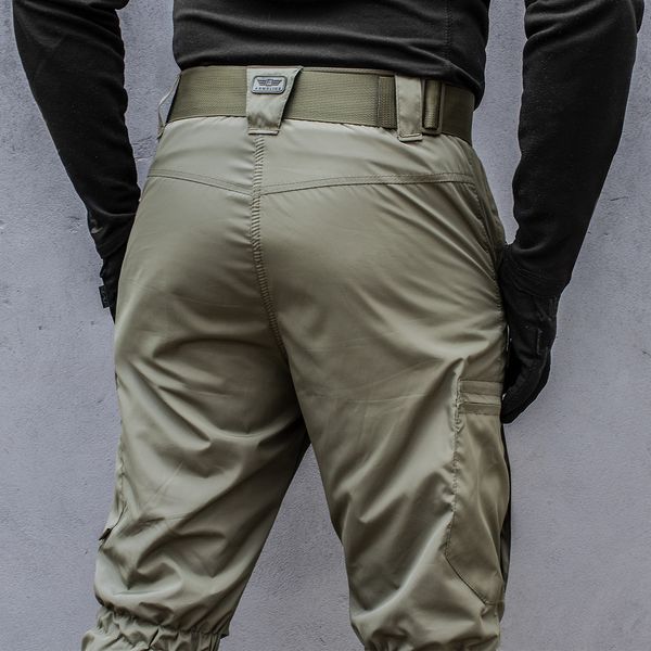 Insulated pants with belt "TRAVEL DEFENCE" LIGHT OLIVE (Boston + Microfleece) 00322000S0000000 photo