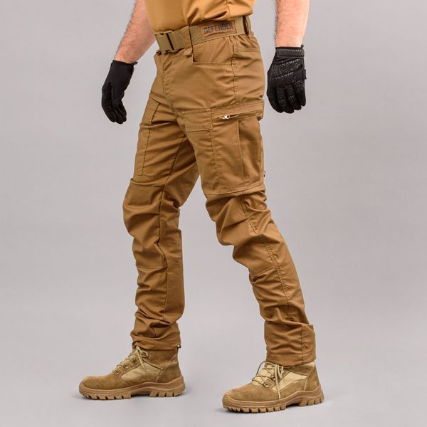 Tactical pants "DEFENDER" COYOTE with belt (Rip-Stop Stretch) 0031602XL0000000 photo
