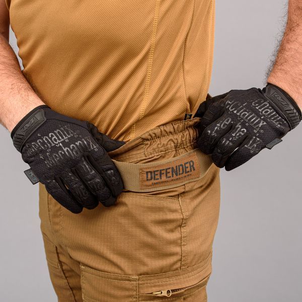 Tactical pants "DEFENDER" COYOTE with belt (Rip-Stop Stretch) 0031602XL0000000 photo