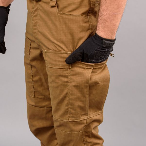 Tactical pants "DEFENDER" COYOTE with belt (Rip-Stop Stretch) 0031602XL0000000 photo