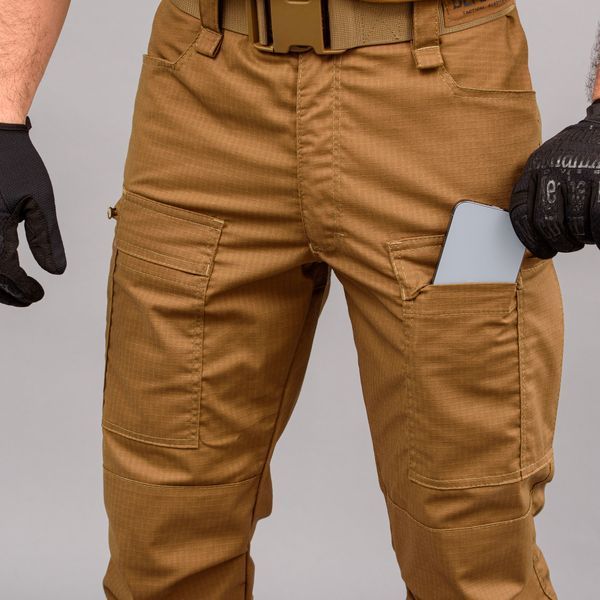 Tactical pants "DEFENDER" COYOTE with belt (Rip-Stop Stretch) 0031602XL0000000 photo